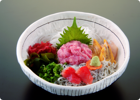 しらすネギトロ丼